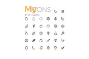 My Icons, an Outline Icon by Andrew Kras Design (Thumbnail 15 of 38)