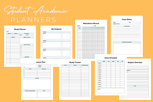 Student Academic Planners - 2025