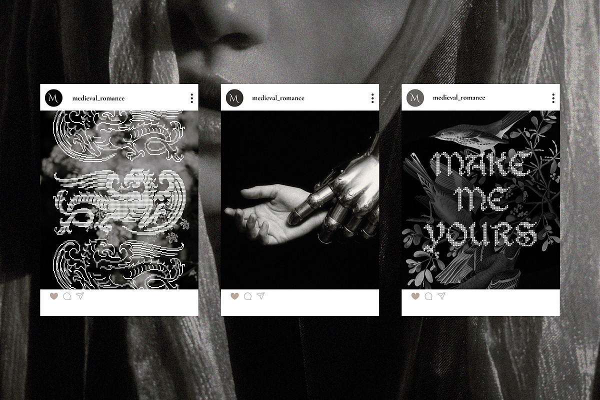 Medieval Romance Social Media Bundle, a Social Media Template by The Flossy Finch (Photo 13 of 23)