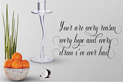 Delightful, a Script Font by danti (Thumbnail 6 of 7)