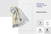 Woolen Scarf Mockups, an Apparel Mockup by GfxFoundry (Thumbnail 3 of 7)