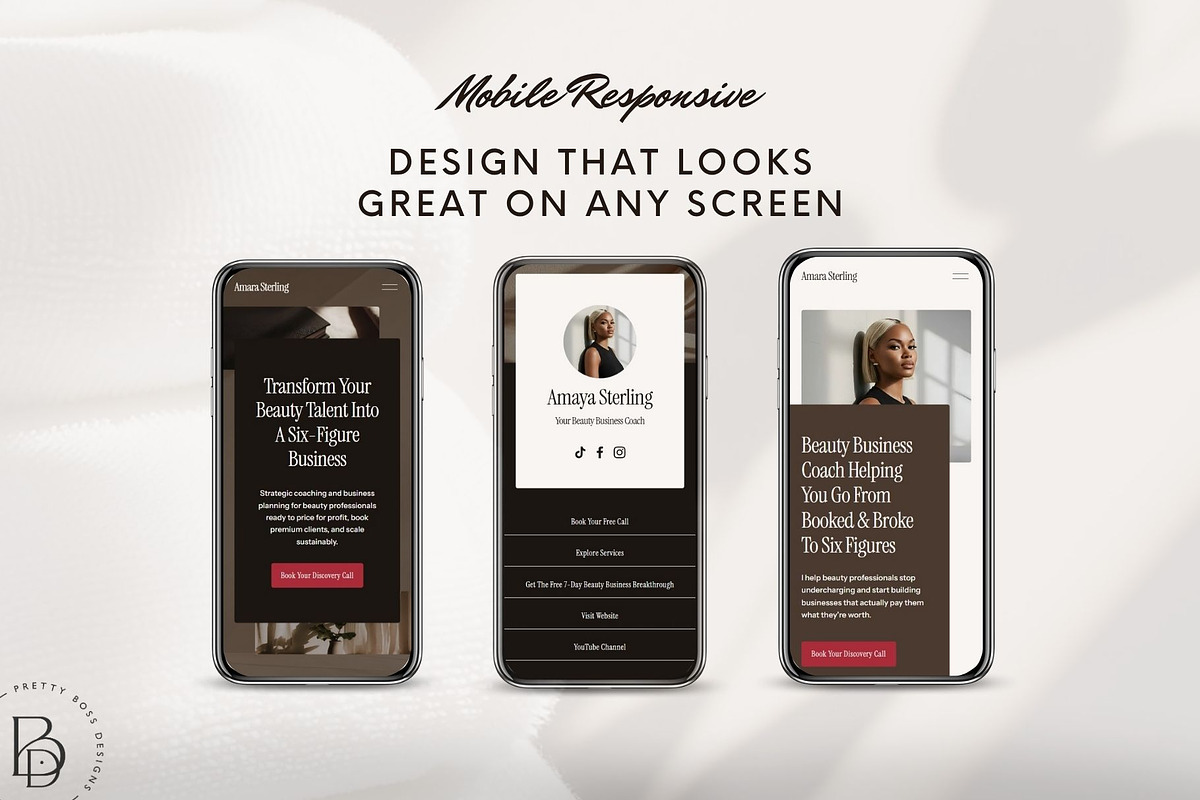Coaching Squarespace Template preview 6