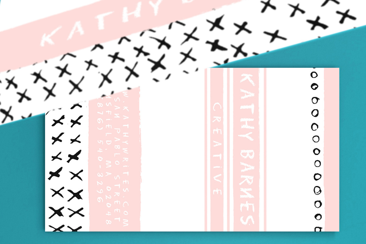 KATHY - Modern Business Card, a Business Card Template by cadinera (Photo 5 of 6)