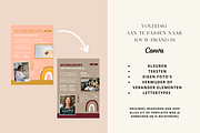 Flyer template Boho Coaching, a Templates & Theme by Designbysterre (Thumbnail 2 of 6)