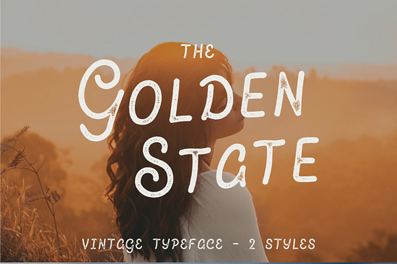 The Golden State - Vintage Font preview 7