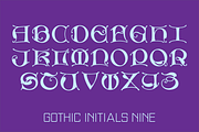 Gothic Initials Fonts Collection, a Font by GG Design (Thumbnail 19 of 19)