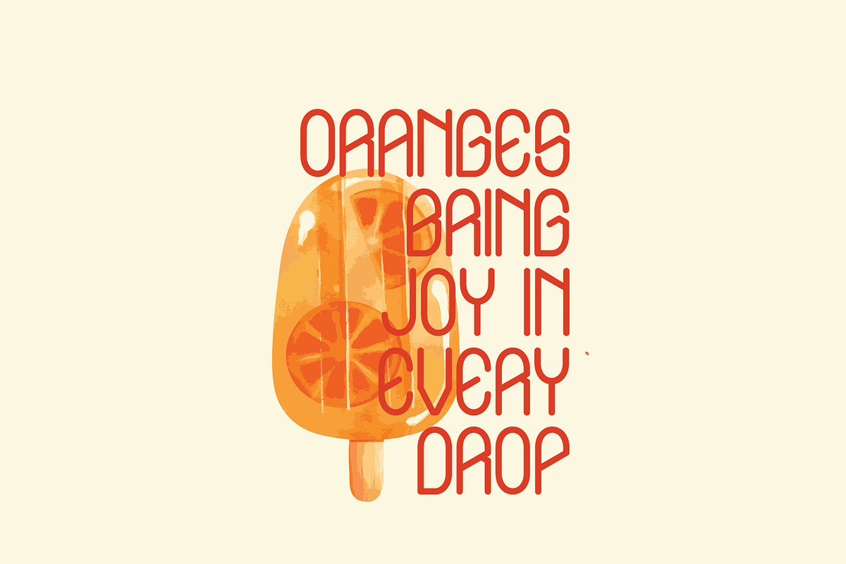 Orangekiss - Playful font, a Handwritten Font by Berdansabersama (Photo 3 of 8)