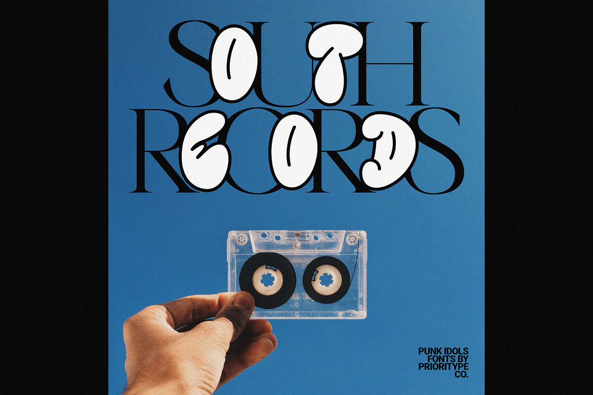 Punk Idols – Serif & Throw Up Font, a Serif Font by Prioritype Co (Photo 3 of 10)