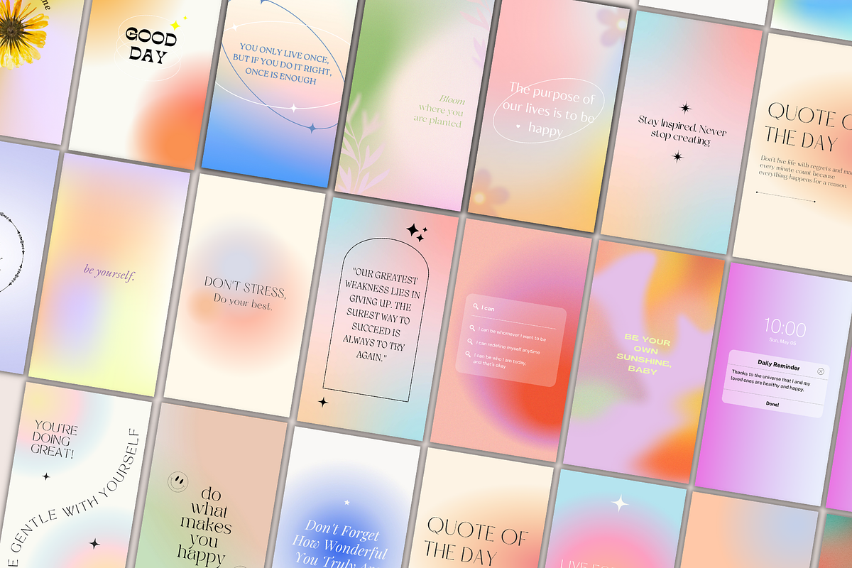 Instagram Quote Story Template, a Templates & Theme by Daily Creative (Photo 2 of 5)