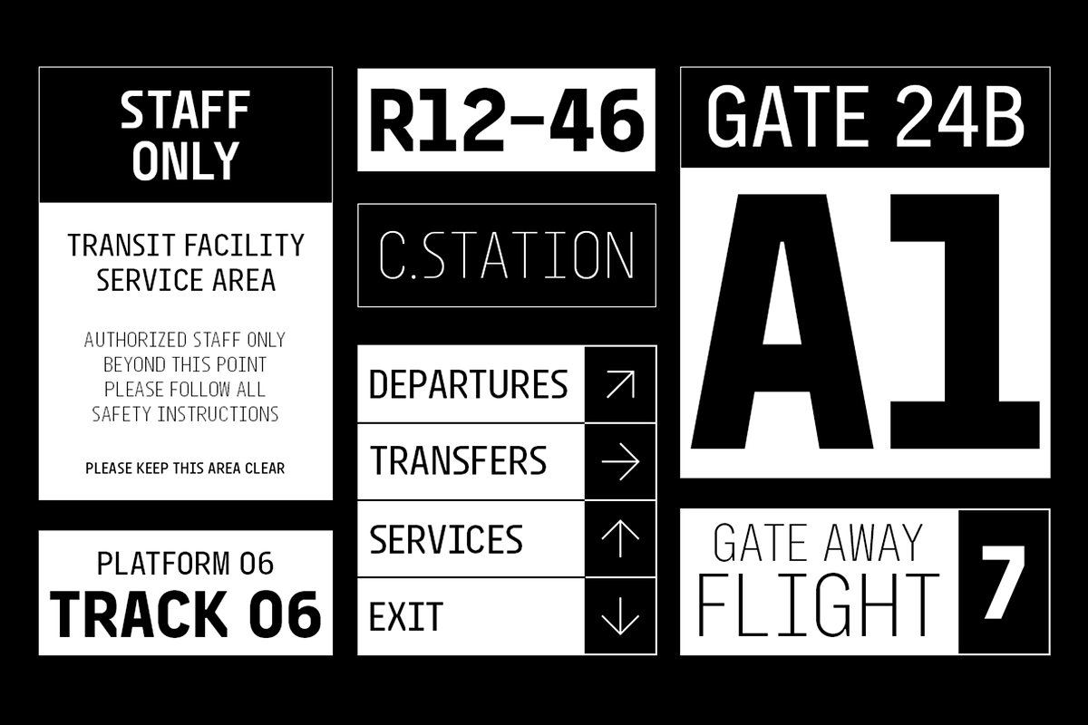 Gridon - Geometric Display Typeface, a Sans Serif Font by roomspace creative lab (Photo 8 of 10)