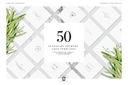 50 Elegant Premade Logo Templates, a Branding & Logo Template by pawellpi (Thumbnail 1 of 26)