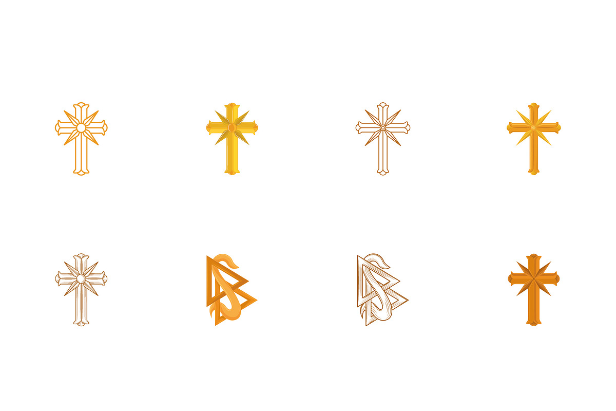 Scientology Symbol Illustration Set