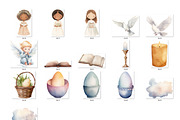 First communion watercolor clipart, an Object Graphic by MyLittleMeow (Thumbnail 8 of 9)