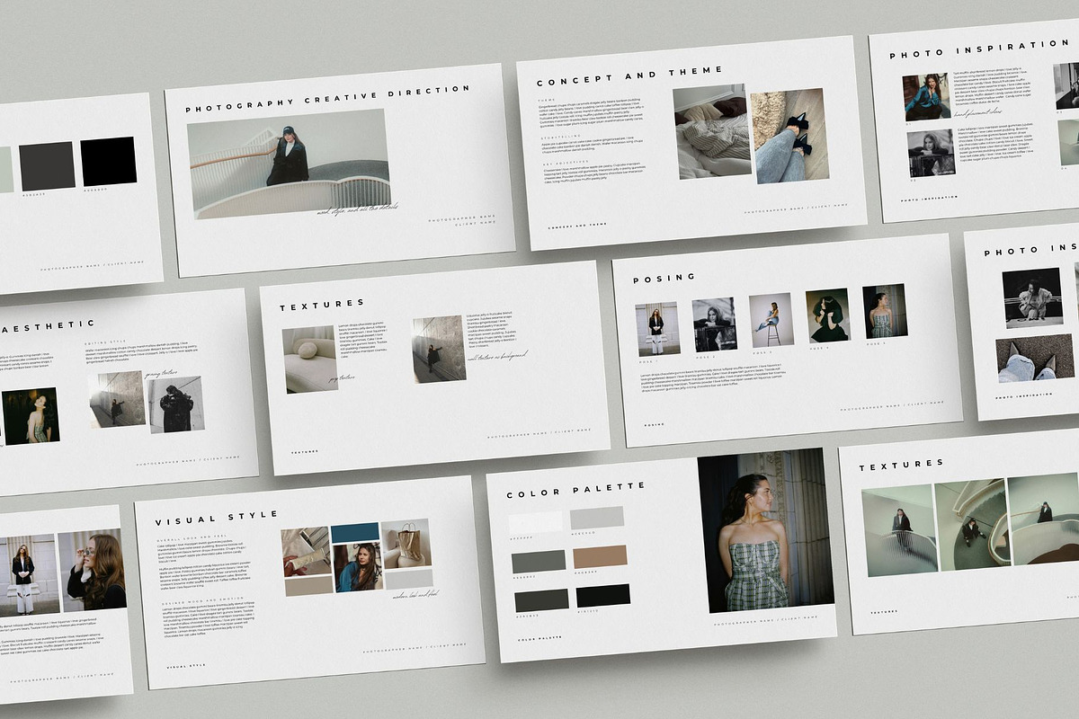 Photography Creative Direction, a Presentation Template by Blush Created (Photo 1 of 8)