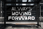 Hyperon Futuristic Geometric Font, a Sans Serif Font by Rasio Studio (Thumbnail 9 of 11)