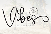 Vibes | Script Font