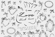 Love: Romantic Line Art, a Decorative Illustration by Purple (Thumbnail 10 of 14)