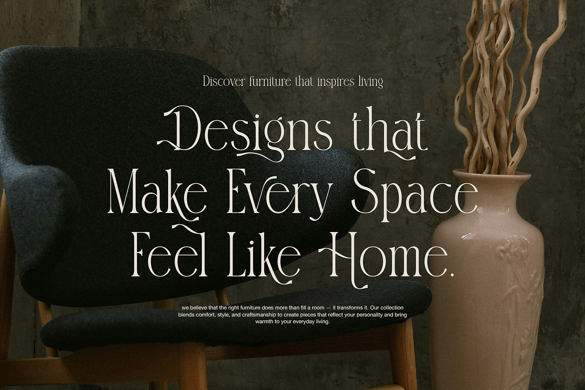 Datte Elegant Serif Display Font, a Serif Font by Graphicxell (Photo 7 of 8)