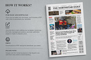 Editorial Tabloid Template, a Magazine Template by Oshin Design (Thumbnail 5 of 5)
