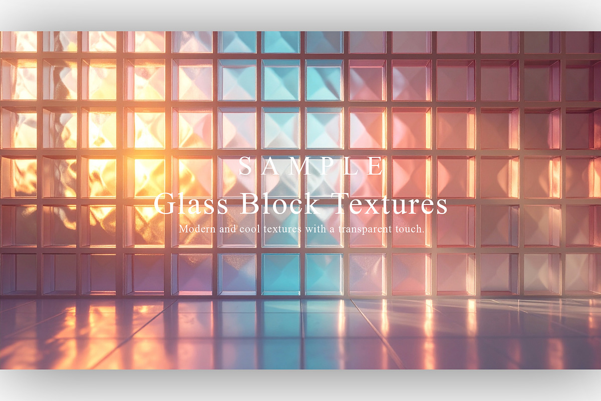 16 Glass Block Textures, a Background Graphic by NOMO DESIGN (Photo 3 of 21)