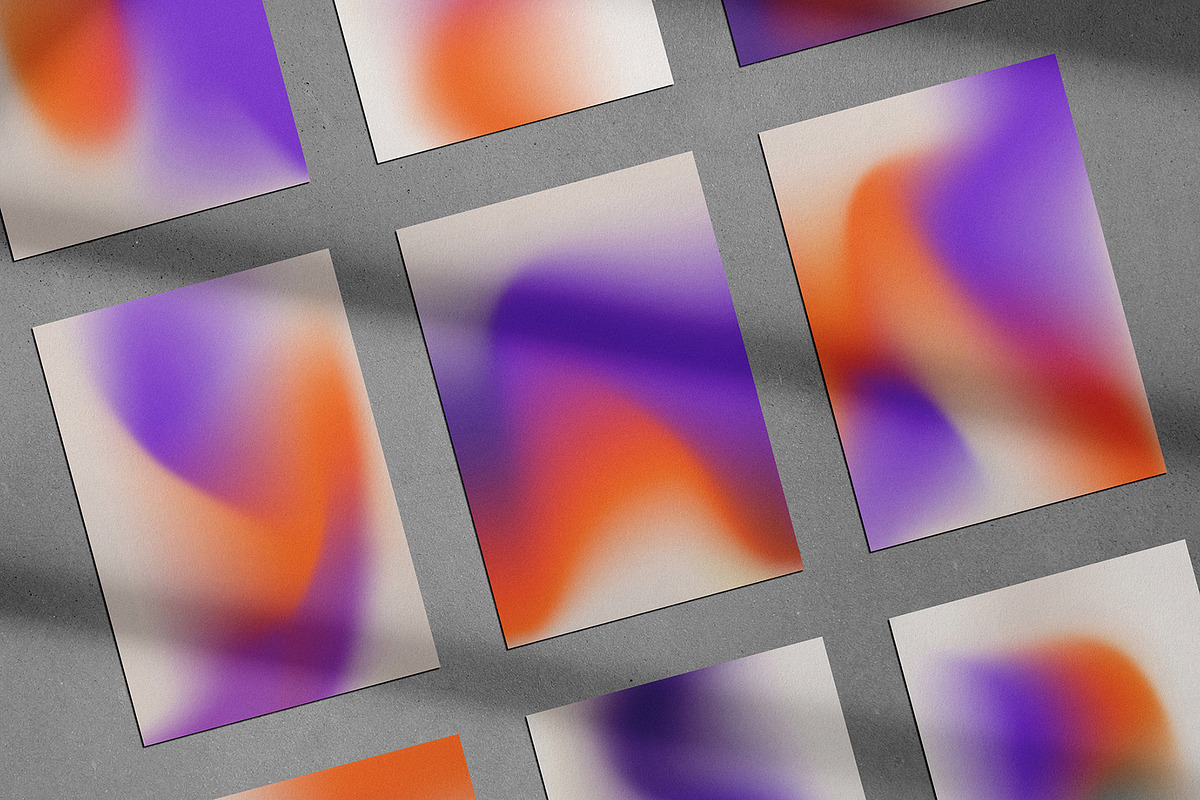 70s Retro Gradient Backgrounds Set, a Gradient Add-On by May Motif (Photo 7 of 14)