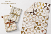 Natural Autumn background & pattern, a Pattern Graphic by Cozy pattern shop (Thumbnail 9 of 14)