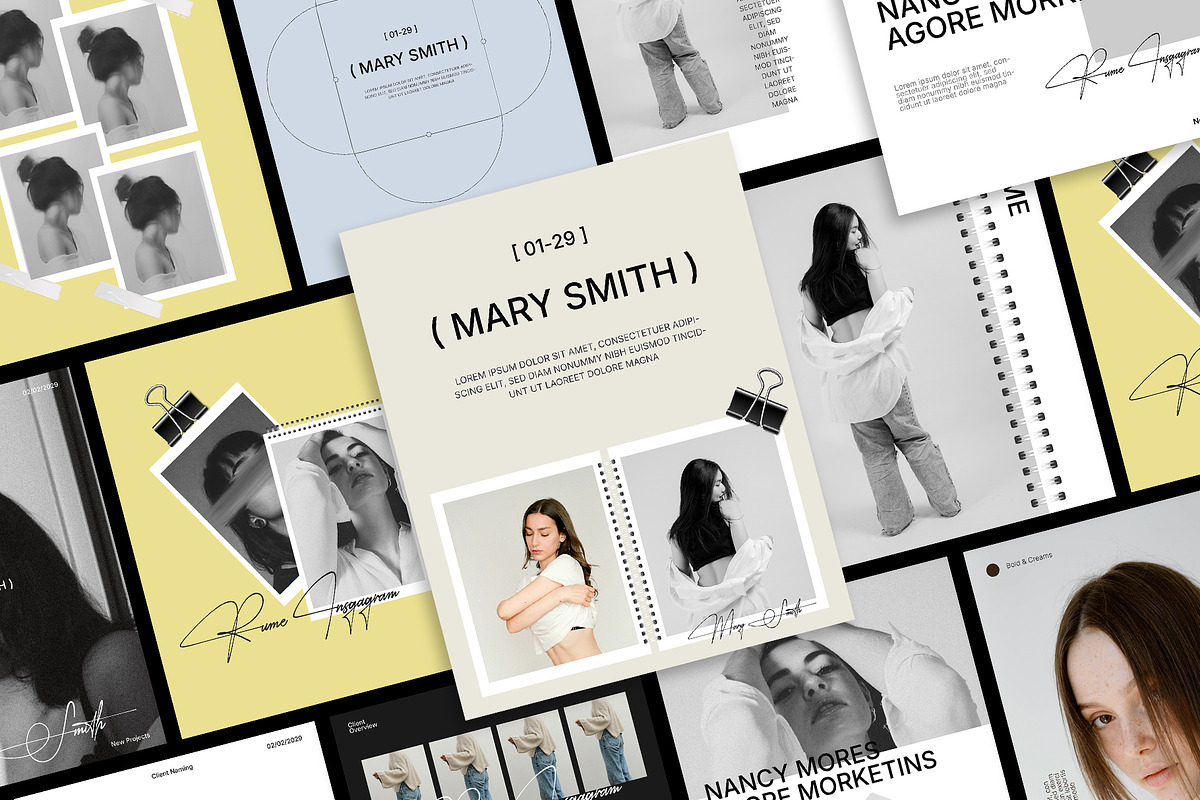 RUME | SOCIAL MEDIA KIT | CANVA, a Social Media Template by Templeste (Photo 4 of 8)