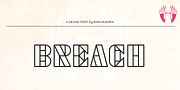 Breach, a Sans Serif Font by Device (Thumbnail 2 of 6)