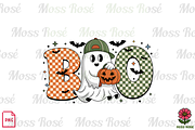 Halloween Ghost Boo Art, a Graphic by Moss Rose (Thumbnail 1 of 3)