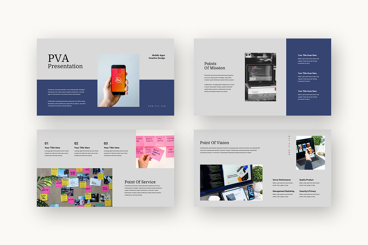 Pva : App Biz Promo Powerpoint, a Presentation Template by Punkl Camp (Photo 2 of 16)