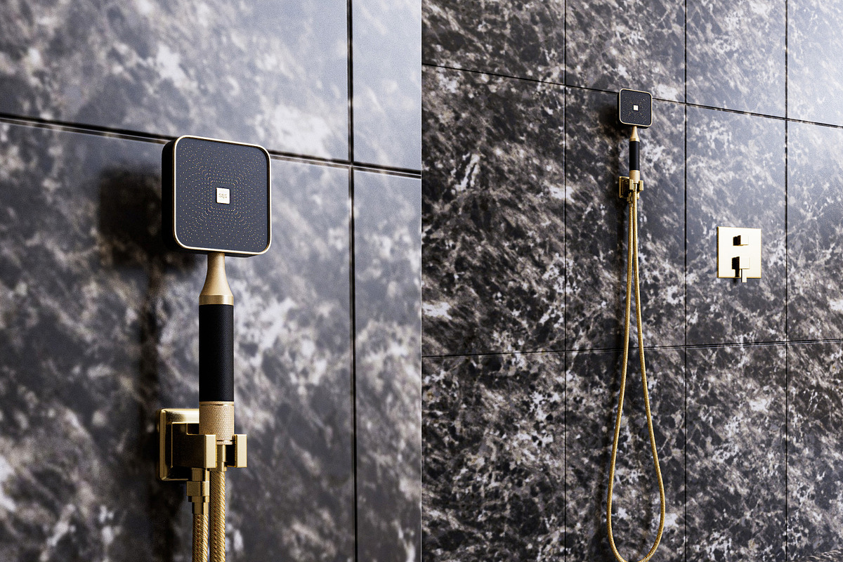 Shower systems, a Furniture 3D Model by Snji | 3D Models (Photo 2 of 13)