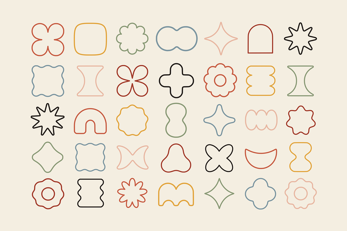 Dollop: Naive Shapes Kit, an Object Graphic by pixelbuddha.net (Photo 4 of 6)