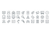 100+ SEO and Internet Marketing Icon, an Outline Icon by Vectors Market (Thumbnail 3 of 3)