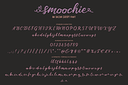 Smoochie | An Inline Script Font, a Script Font by Ayca Atalay (Thumbnail 9 of 9)