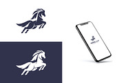 Silhouette Horse Logo Design, a Branding & Logo Template by Artnivora.Std (Thumbnail 3 of 4)