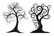 Tree Laser Cut Bundle | Decorative, an Object Graphic by jahid234 (Thumbnail 8 of 9)