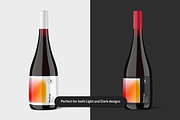 Wine Bottle Mockup, a Packaging Mockup by Mockupdaddy (Thumbnail 4 of 22)