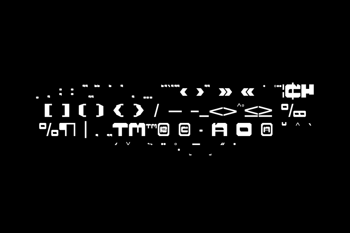 Ironga - Futuristic Font, a Sans Serif Font by QR Design Studio (Photo 8 of 11)
