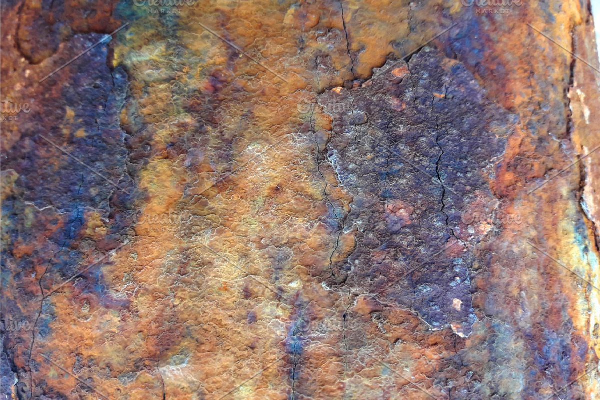 14 Rusted textures set., an Abstract Photo by redstudio | Creative Market