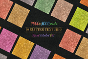 10 Glitter Textures, a Texture Graphic by Shop (Thumbnail 2 of 2)