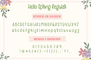 Hello Spring - Duo Font, a Handwritten Font by AnningArts (Thumbnail 6 of 6)