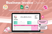 Business Invoice Organizer Sheets, a Stationery Template by bellaROSEworkshop (Thumbnail 3 of 6)