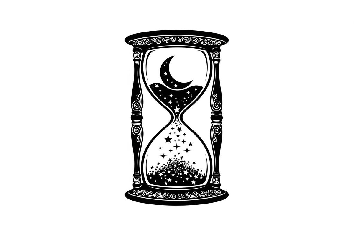 Moon Hourglass Design Bundle, an Illustration by jahid234 (Photo 31 of 31)