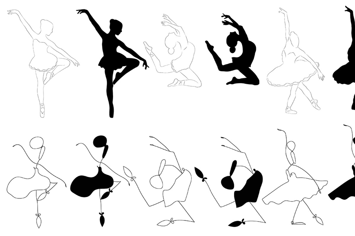 Set of Ballerinas, an Illustration by Etienne & Yolandi Outram (Photo 5 of 5)