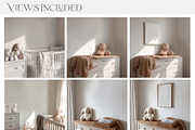 Nursery Wallpaper PNG & PSD Mockups, a Mockup by mock-ups (Thumbnail 2 of 15)