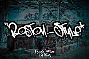 Schoolin - Graffiti Fonts