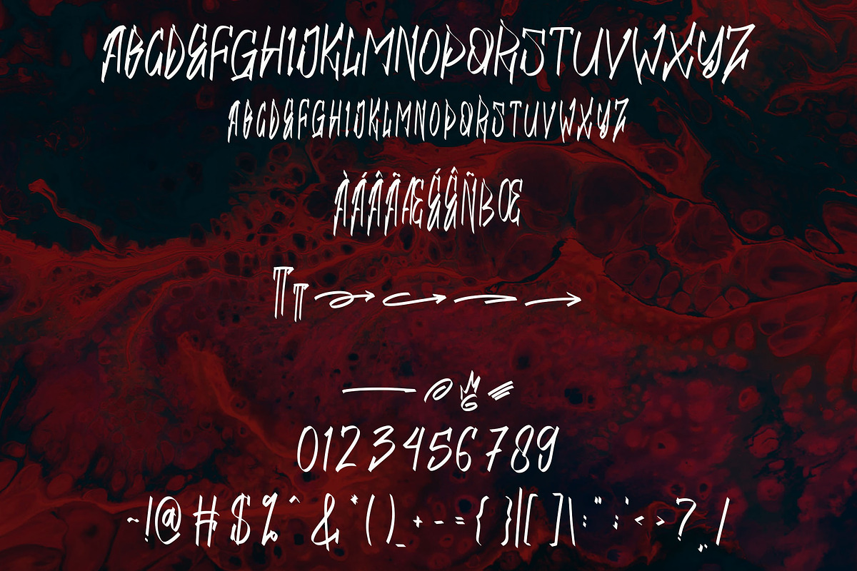 SEMANKA Bold Brush Font, a Handwritten Font by NTC Graphic (Photo 8 of 9)
