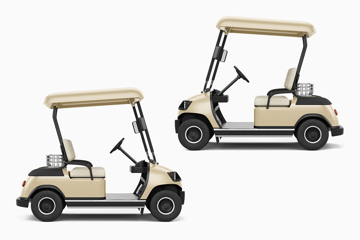 Golf Cart Mockup 2, a Product Mockup by Mockupix (Photo 9 of 12)