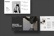 Odila Brand Strategy Template, a Presentation Template by evgenystudio (Thumbnail 2 of 7)