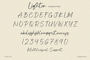 Lighten - Handwritten Font, a Handwritten Font by Alpaprana (Thumbnail 10 of 11)